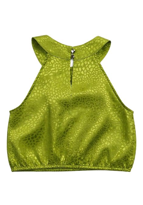 Top bambina verde Patrizia Pepe | 7C0281VERDE